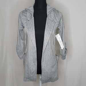 NWT Crave Fame By Almost Famous Hooded Cardigan